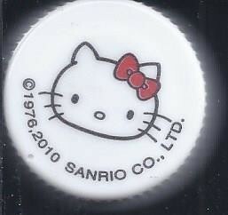 ■■■　ハロー キティ　■　ペットボトルキャップ　■　Hello Kitty キティちゃん キャラクター　サンリオ Sanrio　Japan.