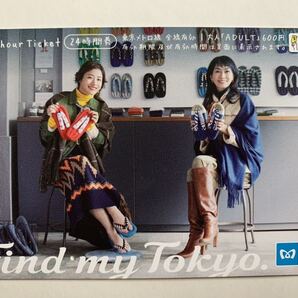 石原さとみ 24時間券 東京メトロ 錦糸町
