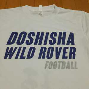 【非売品】同志社大学アメフト部WILDROVER 選手支給Tシャツ S