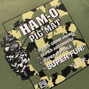 00's PIG HAM-O Pig Mat 企業 フェードT-SHIRT