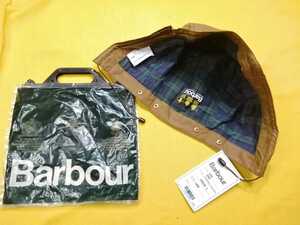 “Deadstock” 1991s Barbour ビンテージ　デッドストック　バブアー　バーク ブラックウォッチ　キャメル　ブラウン　フード　未使用