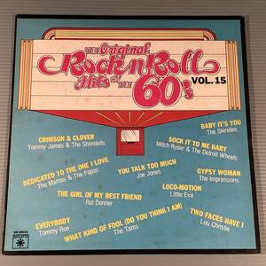 LP(輸入盤)●『Rock'n Roll Hits 60's』トミー・ジェイムス,ママス＆パパス,シュレルズ,リトル・エヴァ,インプレッションズ,他●良好品！