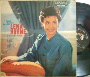 ３枚で送料無料【米RCA Victor mono】Lena Horne/Songs By Burke and Van Heusen