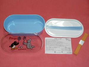 Чрезвычайно редко! 2009 Sumitomo Life Pingue Pingu Otoshi Lunch Box (не для продажи)