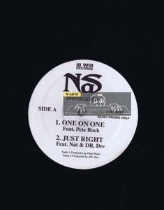 【 12inch 】 プロモ盤 Nas - Unforgiven [ US盤 ] [ Ill Will Records / IW-005 ] ナス promo