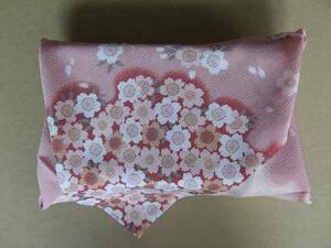 . after crepe-de-chine ...... Sakura bokashi ( pink ) two width furoshiki new goods free shipping 