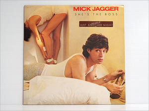 RL あり・インナー汚れ大・オランダ欧州盤レコード● ミック・ジャガー MICK JAGGER シーズ・ザ・ボス SHE'S THE BOSS ( Rolling Stones )