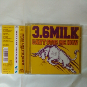 3.6MILK / CAN’T STOP ME NOW Tatoo ステッカー付き