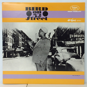 JAZZ/CHARLIE PARKER/ BIRD ON 52nd STREET (LP) US盤 w. Miles Davis (i922)
