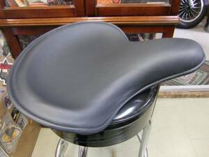 47-0431 1925 year style black Solo seat real leather made 