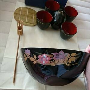 箱ダメージあり 長期保管 新品 Kansai urushi 涼風セット 華仙