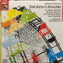 EMI キングス・シンガーズ ＆ ザビーネ・マイヤー(Cl) J・シュトラウス2世の音楽 / KINGS SINGERS & Sabine Meyer(Cl) J=Strauss II 1990!_画像1