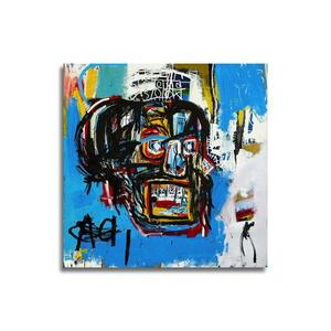 バスキア Basquiat ポスター ボード パネル フレーム 50x50cm 海外 アート 雑貨 グッズ 絵 フォト グラフィティ 画家 ジャン ミシェル 2