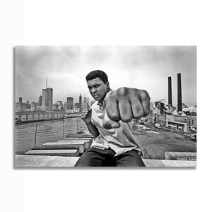 モハメド・アリ Muhammad Ali ポスター ボード パネル フレーム 75x50cm 海外 ボクサー ボクシング インテリア グッズ 雑貨 絵 写真 3