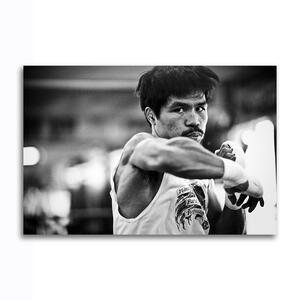 マニー パッキャオ Pacquiao ポスター ボード パネル フレーム 75x50cm 海外 ボクサー ボクシング インテリア グッズ 雑貨 絵 写真 大 3