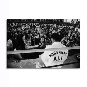 モハメド・アリ Muhammad Ali ポスター ボード パネル フレーム 75x50cm 海外 ボクサー ボクシング インテリア グッズ 雑貨 絵 写真 2