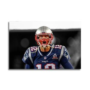 トム ブレイディ ペイトリオッツ ポスター ボード パネル フレーム 75x50cm Patriots NFL グッズ アメフト スーパーボウル 雑貨 写真 9