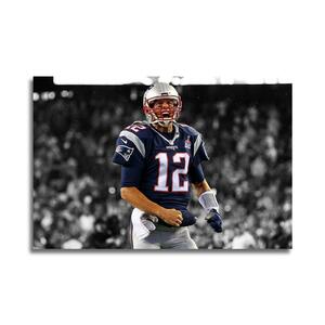 トム ブレイディ ペイトリオッツ ポスター ボード パネル フレーム 75x50cm Patriots NFL グッズ アメフト スーパーボウル 雑貨 写真 12