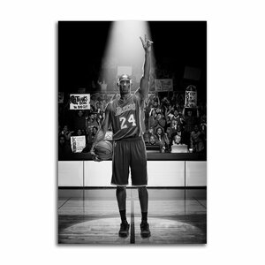 コービー ブライアント ポスター ボード パネル フレーム 75x50cm NBA レイカーズ 写真 アート 雑貨 グッズ 絵 フォト インテリア Kobe 30