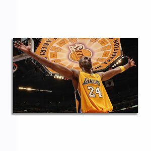 コービー ブライアント ポスター ボード パネル フレーム 75x50cm NBA レイカーズ 写真 アート 雑貨 グッズ 絵 フォト インテリア Kobe 52