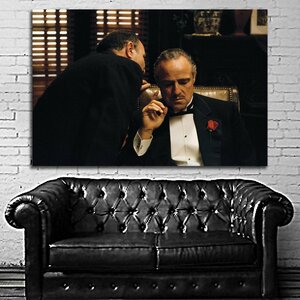 ゴッドファーザー The Godfather ポスター ボード パネル フレーム 75x50cm 海外 映画 アル・パチーノ インテリア グッズ 絵 雑貨 写真 12