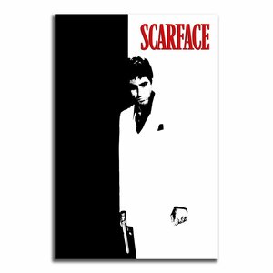 スカーフェイス Scarfaceo ポスター ボード パネル フレーム 75x50cm 海外 映画 アル・パチーノ インテリア グッズ 絵 雑貨 写真 22