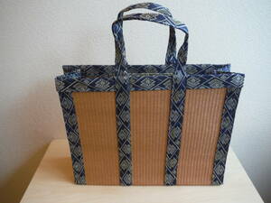 * rare! world . one point. bag * original design * Japanese style ( tatami ).-. bag * ORIGINAL JAPANESE BAG ~ M.A