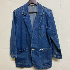 80s 90s 80 годы 90 годы Guess GUESS Denim жакет tailored jacket б/у одежда USA производства 