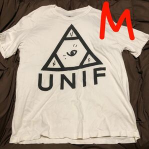 UNIF ユニフ Tシャツ Ｍサイズ ロゴ SKY-HI