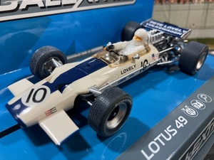 1/32 SCALEXTRIC C3707 LOTUS 49 - 1970 Race of Champions No.10 Pete Lovely スロットカー 