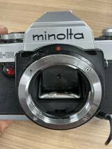 ミノルタ minolta XG-E & MINOLTA LENS ミノルタ レンズ MD ROKKOR 50mm 1:1.4 レンズ 一眼レフ フィルムカメラ ジャンク_画像8