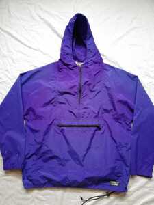 ヴィンテージ 80s 90s L.L.Bean ナイロン アノラック パーカー レインパーカー アメリカ ハーフジップ アウトドア 山タグ カタディンタグ