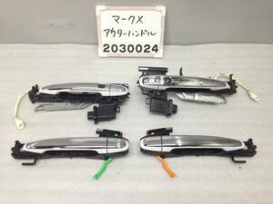 マークＸ GRX125 アウターハンドル 250G FOUR Lパッケージ 075 69210-30310-A6 パール メッキ コンビ 後期 E-3.1 000506