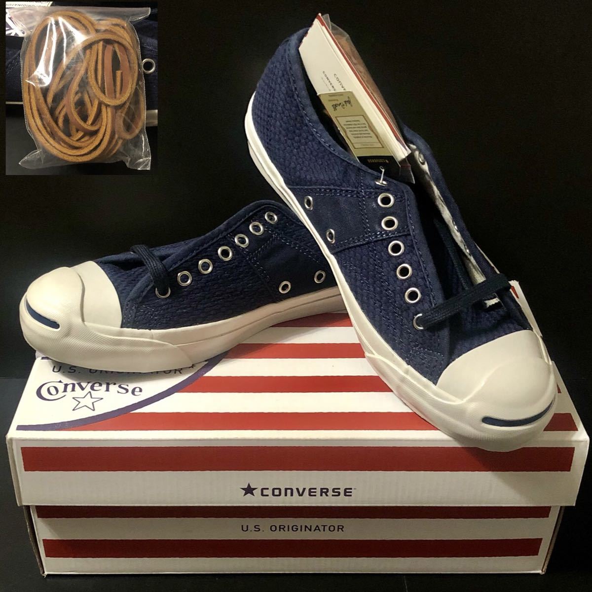 90's USA製 デッドストック【Converse】コンバース ジャックパーセル