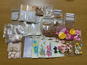 手芸用品 ビーズ ピアス diy材料 ダイソー