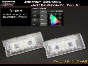 LED ライセンスランプ ナンバー灯 BMW X3 E83 X5 E53　R-110