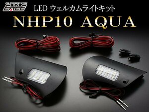 トヨタ NHP10 アクア/AQUA 専用設計 LEDウェルカムライト R-374