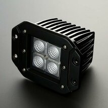 LED ドライビングランプ Flush Pod 埋め込み型 12W CREE XB-D 汎用 フォグランプ バックランプ 作業灯 ワークライト 等に 12V/24V P-496_画像7