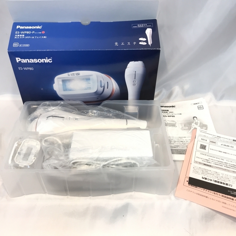 新品未開封】パナソニック 光エステ ES-WP80-P Panasonic | www
