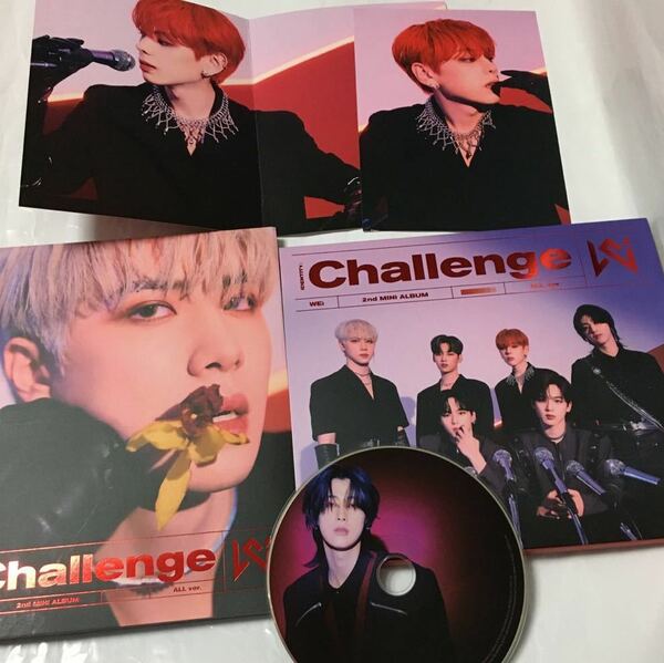 送料込み　WEi　ウィーアイ　CD　ポストカード　2nd MINI ALBUM　☆IDENTITY : Challenge☆　5曲　韓国盤　ドンハン　ヨンハ　デヒョン