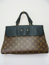 LOUIS VUITTON ルイヴィトン ◇ M41737 モノグラム ヴィーナス PVC レザー ハンド バッグ 鞄 ノワール ゴールド 金具_画像2