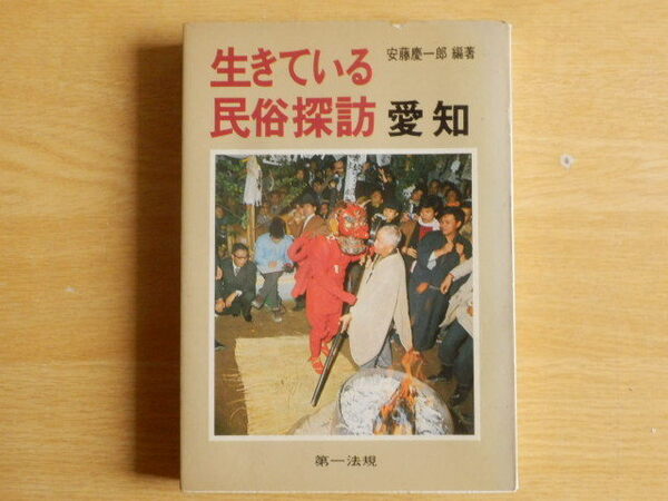 生きている民俗探訪 愛知 安藤慶一郎 編著 1976年(昭和51年)初版 第一法規出版
