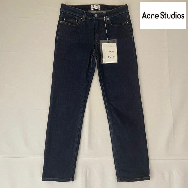 Acne Studios イタリア製 アクネステュディオズ デニムパンツ デニム ワンウォッシュ ノンウォッシュ 新品 タグ付き 未使用 size 24/32