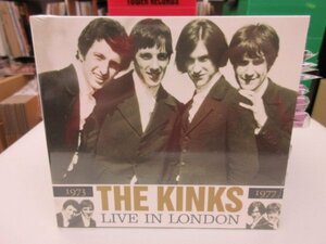 *3l* new goods unopened!* CD / DIGIPACK * The Kinks( gold ks)l[Live In London 1973 - 1977]