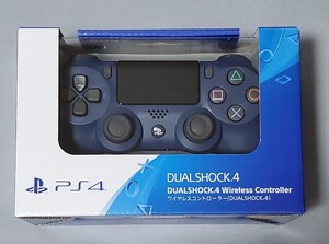 PS4 ワイヤレスコントローラー DUALSHOCK4 ミッドナイト・ブルー