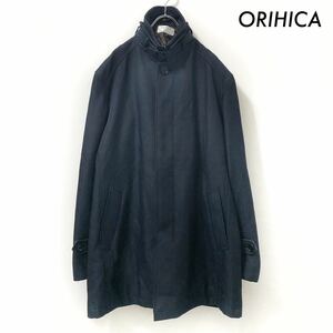ORIHICA オリヒカ★ビジネスコート ステンカラーコート ライナー付き チャコールグレー