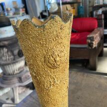 手作り 星形 花瓶 花入 花器 高さ27cm インテリア オブジェ 焼物 陶器_画像4