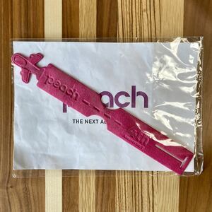 Peach Aviation 4周年記念ラゲッジタグ ピーチアビエーション ピーチ航空 ラゲージタグ 飛行機