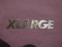 X-LARGE エクストララージ XLARGE S/S TEE STANDARD LOGO ライトパープル XLサイズ 最新人気品　送料込み_画像2