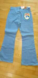 M-36 1980 period goods including carriage *BIG-GUTU bell bottom jeans former times goods extension extension lady's for sax w70